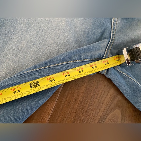 Free People We The Free Just Float On Flare Jeans Light Wash 31 short - Picture 11 of 13